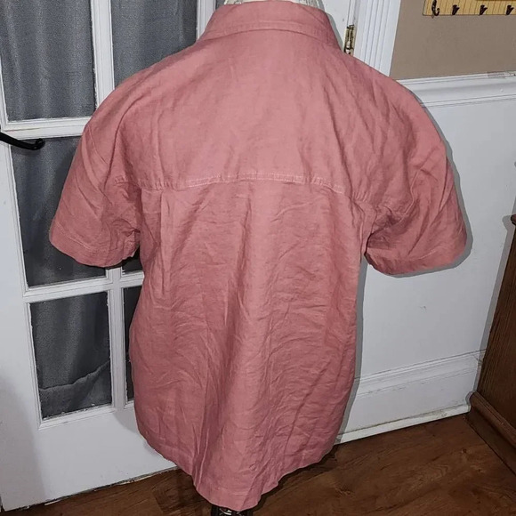 NWT Madewell Womens‎ Linen Blend Camp Shirt XXS New - Picture 2 of 5